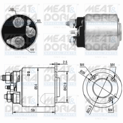 Solenoid Switch, starter